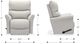 La-Z-Boy® Rowan Ash Manual Rocking Recliner-1