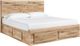 Signature Design by Ashley® Hyanna Tan Brown Queen Panel Bed with 4-Drawer Storage-0