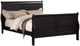 Standard Furniture Lewiston Black Sleigh Bed-0