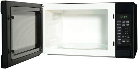 GE® 1.4 Cu. Ft. Black Countertop Microwave-1
