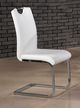 Mazin Furniture Glissand White Side Dining Chair-2