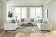 Albany Industries Clearview Cream Loveseat-1