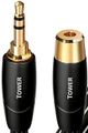 AudioQuest® Tower 5.0 m Male to Female 3.5mm Interconnect Analog Audio Cable -1