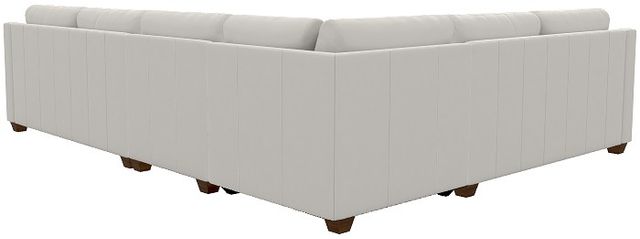 La-Z-Boy® Charlie Ivory Leather Sectional with Custom Layout Options-3