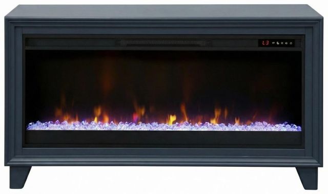 Legends Home Fairfield Denim Blue Modular Fireplace Cabinet-3