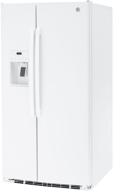 GE® 36 in. 25.3 Cu. Ft. White Side-by-Side Refrigerator-4