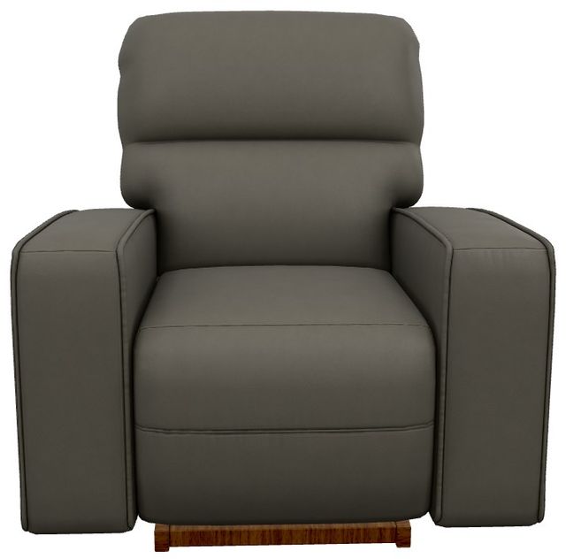 La-Z-Boy® Maddox Dove Gray Power Rocking Recliner with Headrest -1