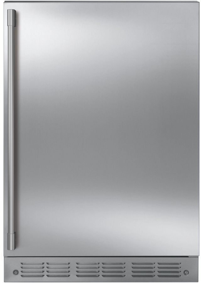 Monogram® 24" 4.3 Cu. Ft. Stainless Steel Built-In or Freestanding Under The Counter Refrigerator-2