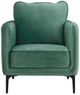 Elements International Rae Green Velvet Accent Chair-3