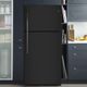 GE® 18.0 Cu. Ft. Black Top Freezer Refrigerator-2