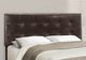 Monarch Specialties Inc. Brown Leather Full Bed-2
