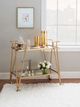 Linon Ellie Gold Bar Cart-1