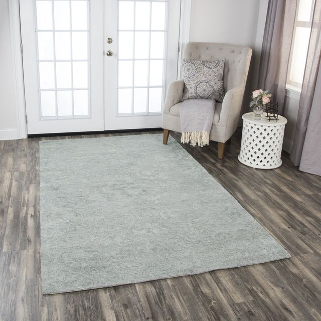 Rizzy Home Fifth Avenue Gray 5' x 8' Rug-3