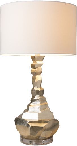 Surya Alexis Silver Table Lamp-1