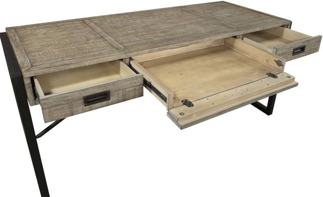 aspenhome® Grayson Cinder Gray Writing Desk-1