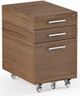 BDI Sequel® 6007-2 Mobile File Cabinet-Natural Walnut-0