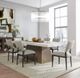 Classic Home Grange Antique White 94" Dining Table with Natural Base-1