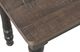 Jofran Inc. Madison County Brown/Vintage Black Dining Bench-4