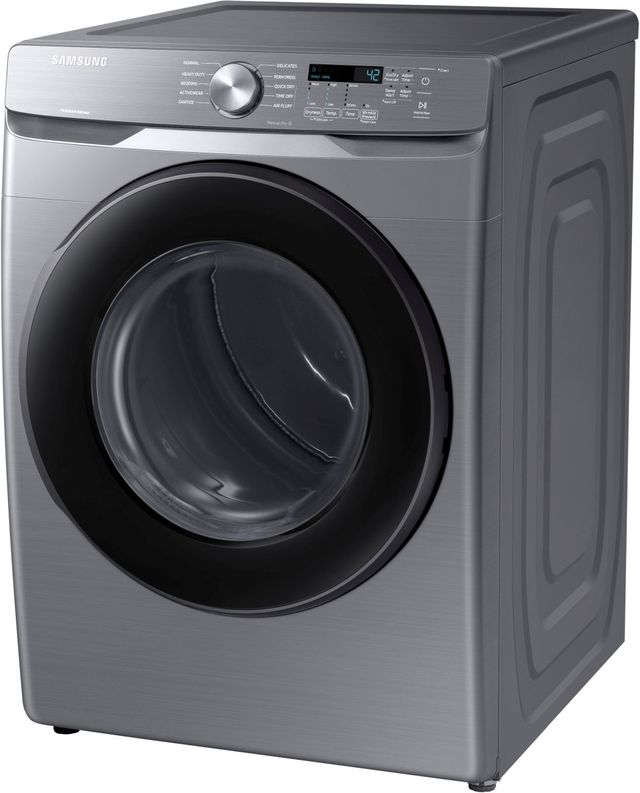 Samsung 6000 Series 7.5 Cu. Ft. Platinum Front Load Gas Dryer-3
