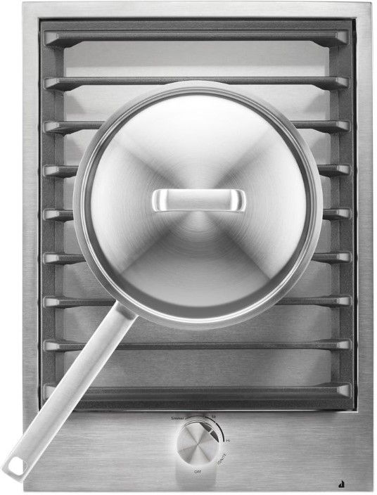 JennAir® 15" Stainless Steel Modular Natural Gas Cooktop-1