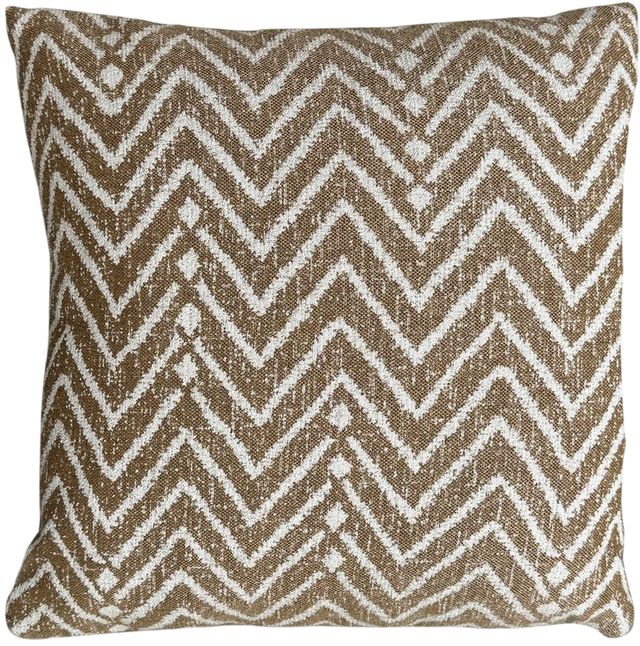 Uttermost® Argo Cream/Toffee Polyester Indoor-Outdoor Pillow-0