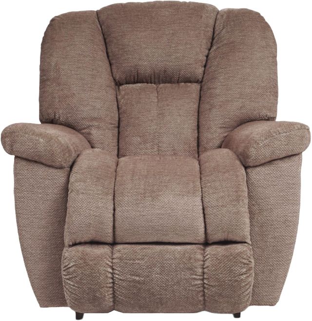La-Z-Boy® Maverick Brownstone Manual Rocking Recliner-2