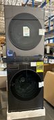 LG 5.0 Cu. Ft. Washer, 7.8 Cu. Ft. Dryer Black Steel Stack Laundry-0