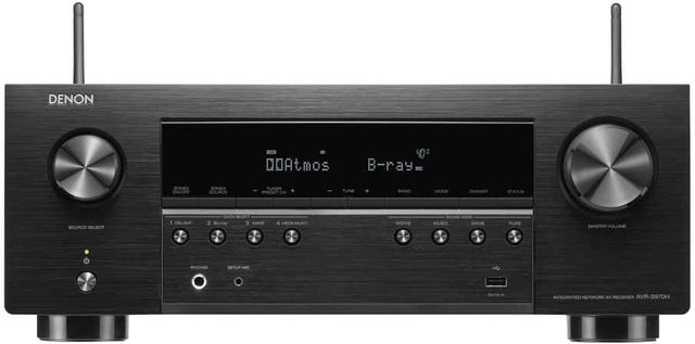 Denon® Black 7.2 Ch. 8K AV Receiver