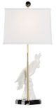 Chelsea House Hope White Glaze Lamp-1