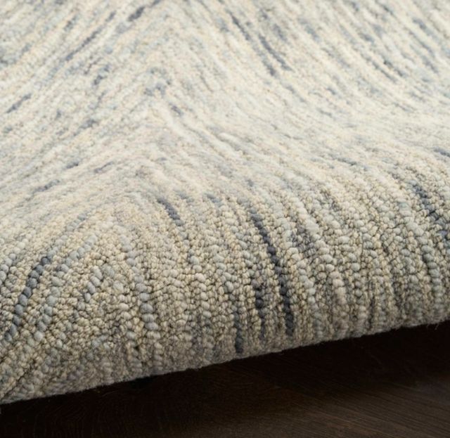 Nourison Home™ DKNY Pure Angles Gray 5'x7' Area Rug-3