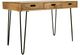 Jofran Inc. Rollins Natural Counter Table with Black Base-0