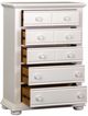 Liberty Furniture Summer House Oyster White Youth Chest-4