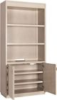 Hooker® Furniture Marlowe Polished Limestone Bookcase-3