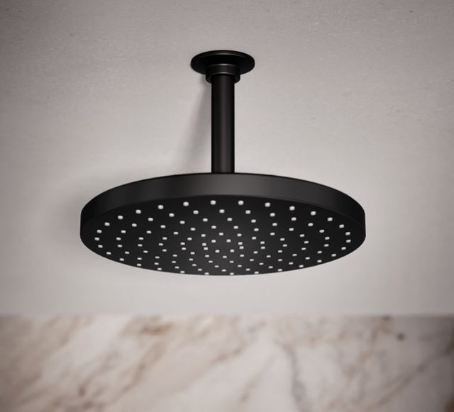KOHLER® Awaken® Matte Black 2.5 GPM 10" Single-Function Rainhead-1