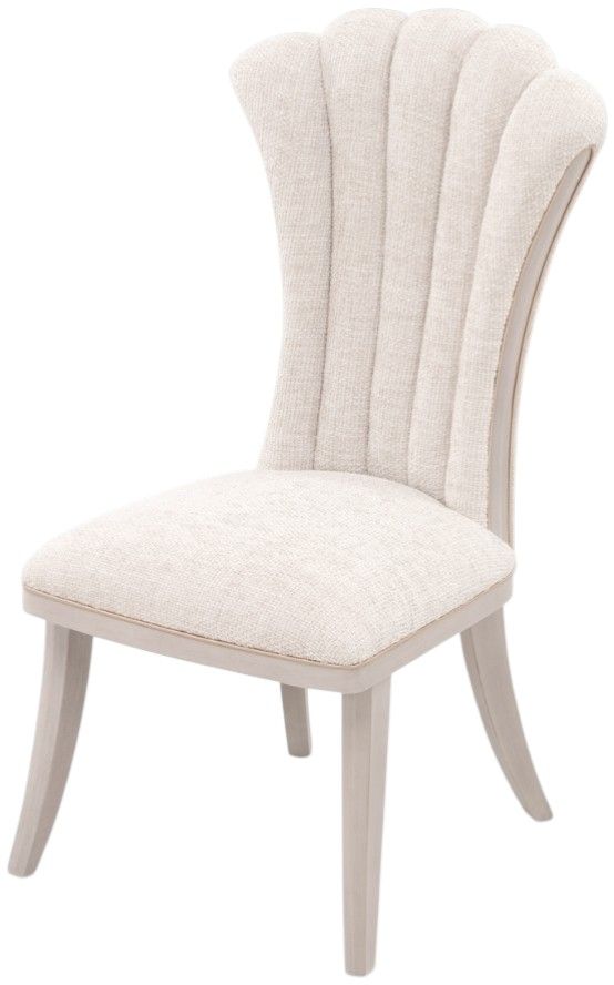 Michael Amini® Fantosini Silver Leaf Dining Side Chair-4