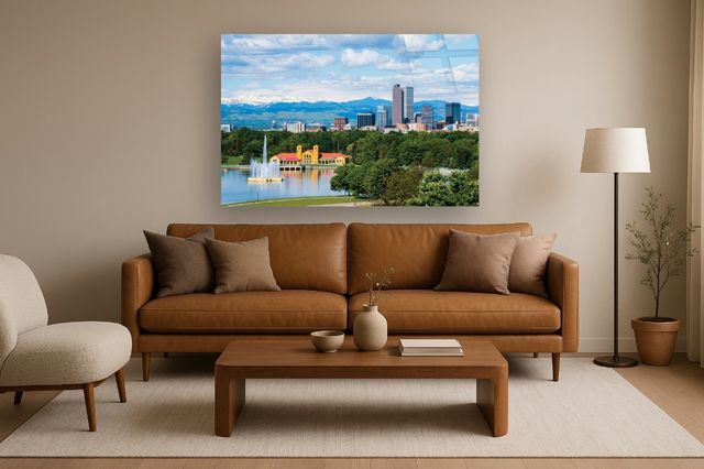 Classy Living Wonder Denver Skyline Wall Art-1