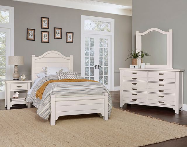 LM Co Home By Vaughan-Bassett Bungalow Home by Ben & Erin Napier Lattice 6-Drawer Double Dresser-1