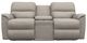 La-Z-Boy® Brooks Muslin Power Reclining Loveseat with Console and Headrest-1