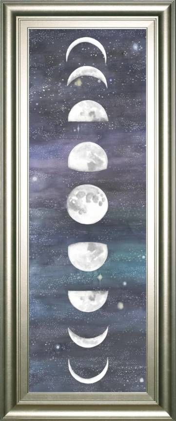 Classy Art Moon Chart I by Naomi Mccavitt Wall Art-0