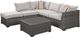 Signature Design by Ashley® Cherry Point 4-Piece Small Spaced Gray Resin/Metal Outdoor Sectional-0
