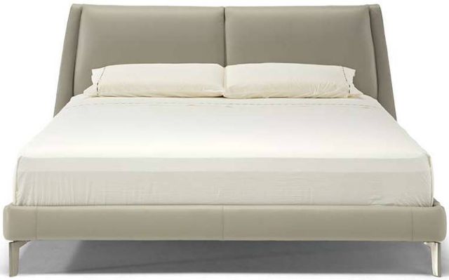 Natuzzi Editions Customizable Cuzco Queen Upholstered Platform Bed-1