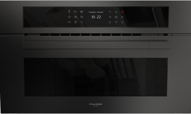 Fulgor Milano® Matteo 700 Series 30" Matte Black Steam Oven-0