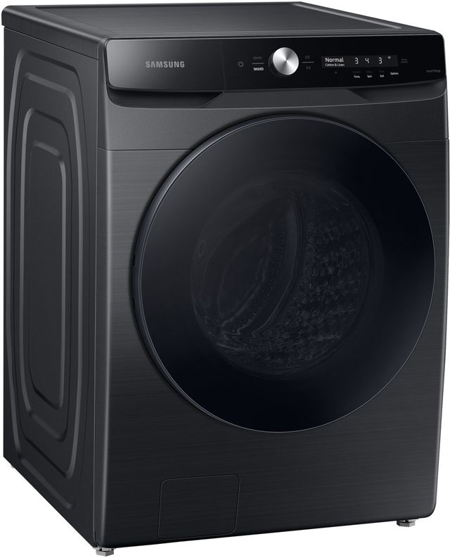 Samsung 5.0 Cu. Ft. Brushed Black Front Load Washer-1