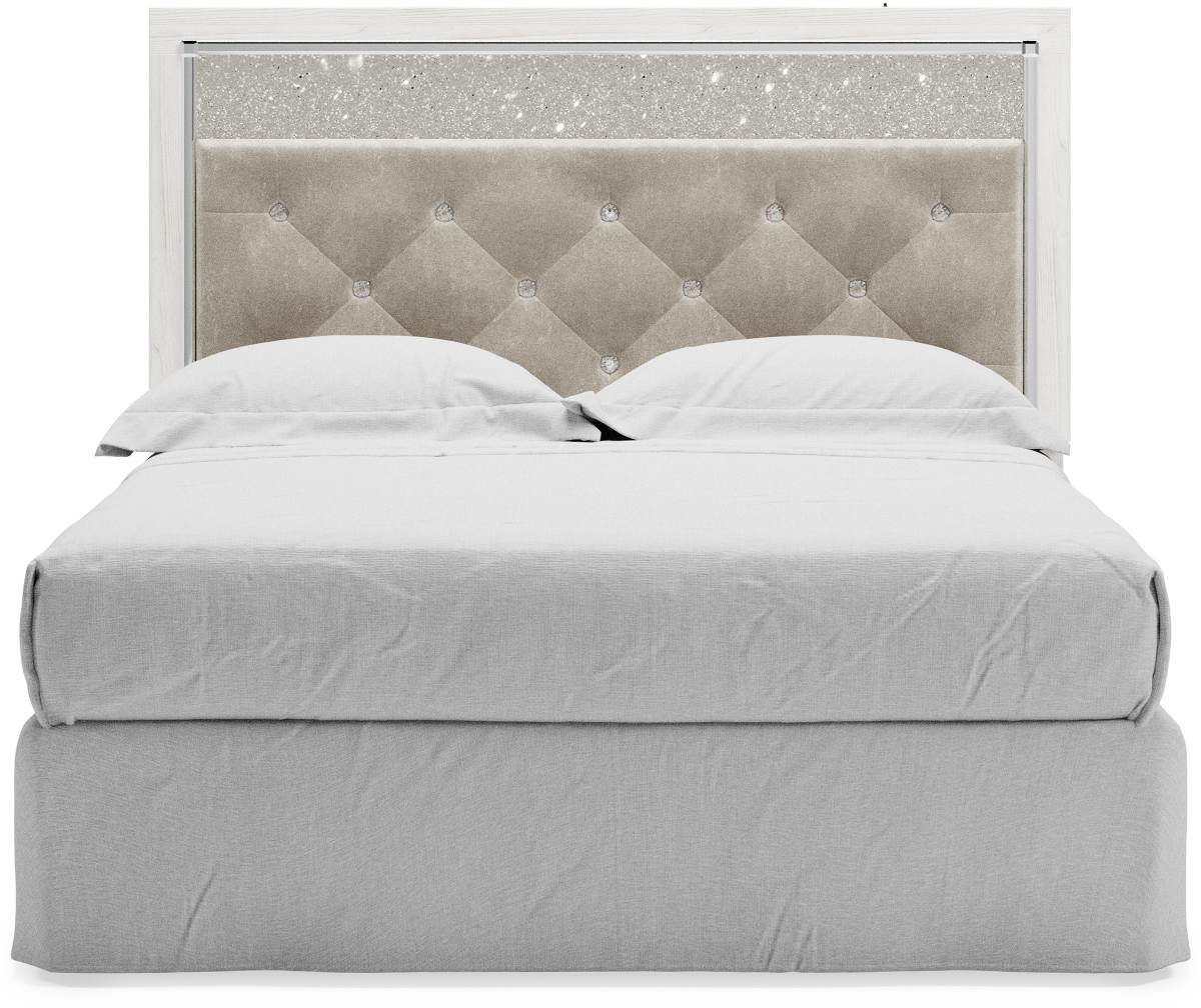 Signature Design By Ashley Altyra Upholstered Panel Headboard - Thumbnail 2