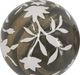 A & B Home 3-Piece Brown/White Decorative Ceramic Orbs Set-2
