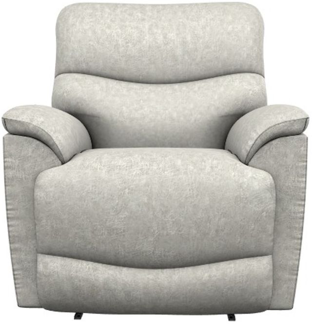 La-Z-Boy® Trouper Dove Power Wall Recliner with Headrest and Lumbar-1