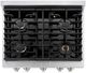 ZLINE Paramount 30" Stainless Steel Pro Style Dual Fuel Range-4