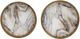 A & B Home 2-Piece Beige/Brown Decorative Wooden Tray Set-2
