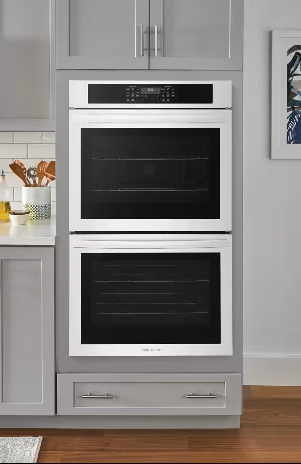 Frigidaire® 30” White Electric Double Wall Oven with Air Fry-4