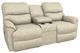 La-Z-Boy® Trouper Stucco Power Reclining Loveseat with Console, Headrest, and Lumbar-0